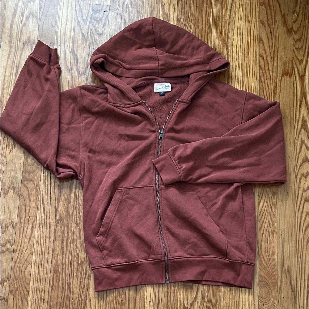 Full Zip Oversized Hoodie